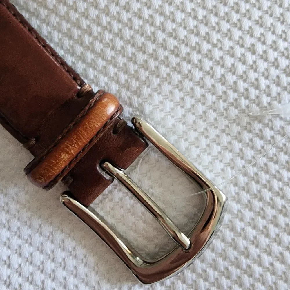 TORINO LEATHER  Brown Men's Belt